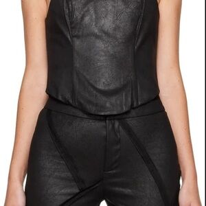 Kim Shui Black Corset Top